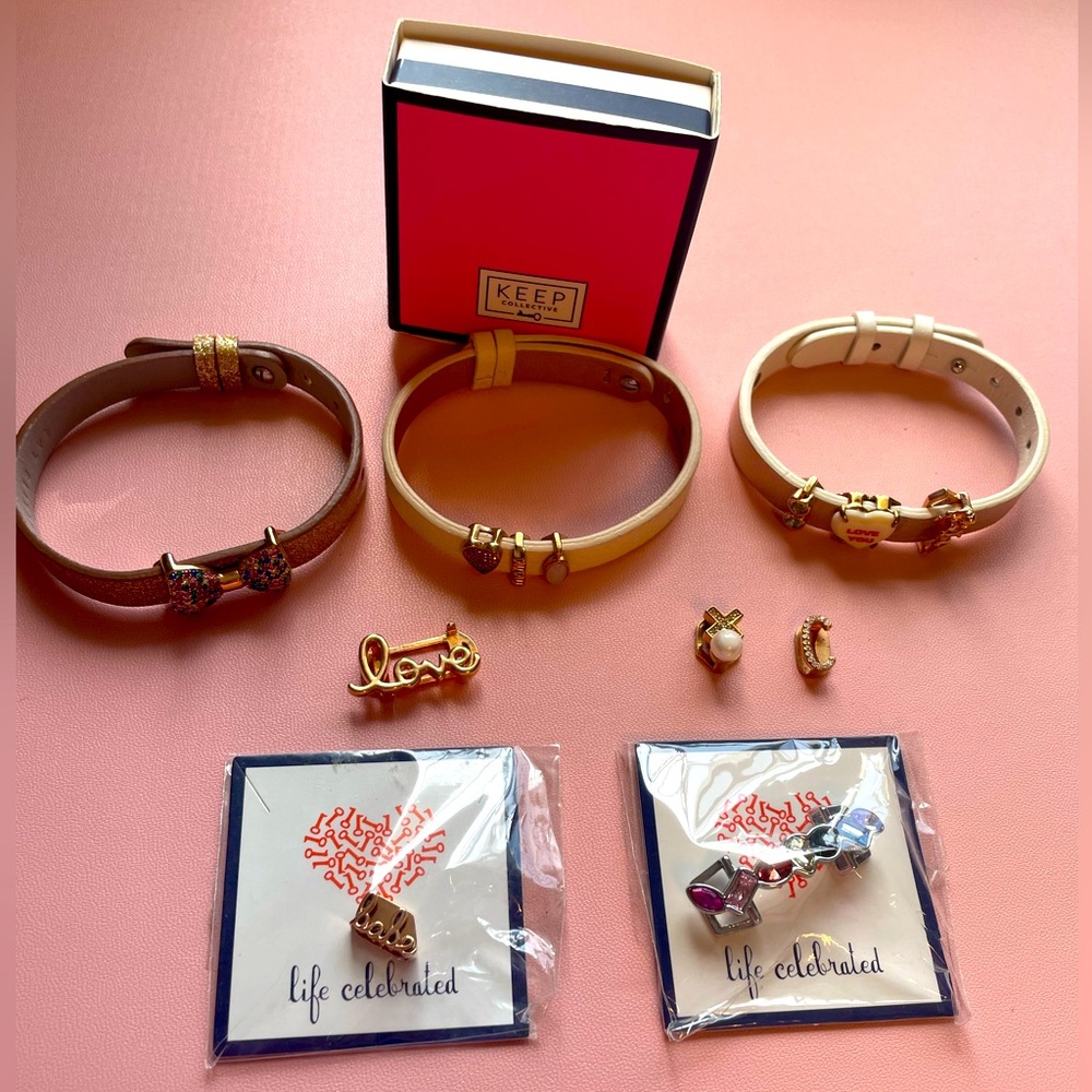 Keep Collective Women's Charm Bracelets and 12 charms